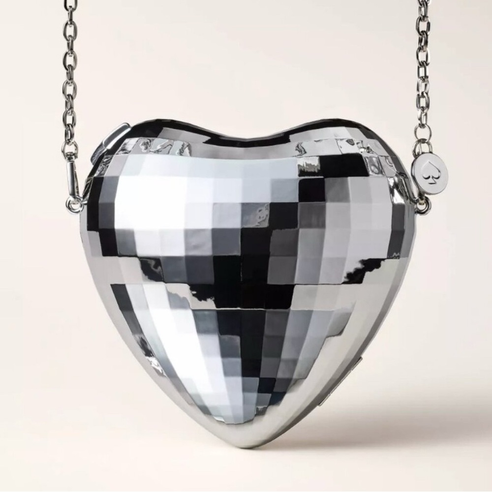 NWT - Kate Spade New York x Target Disco Heart Crossbody.